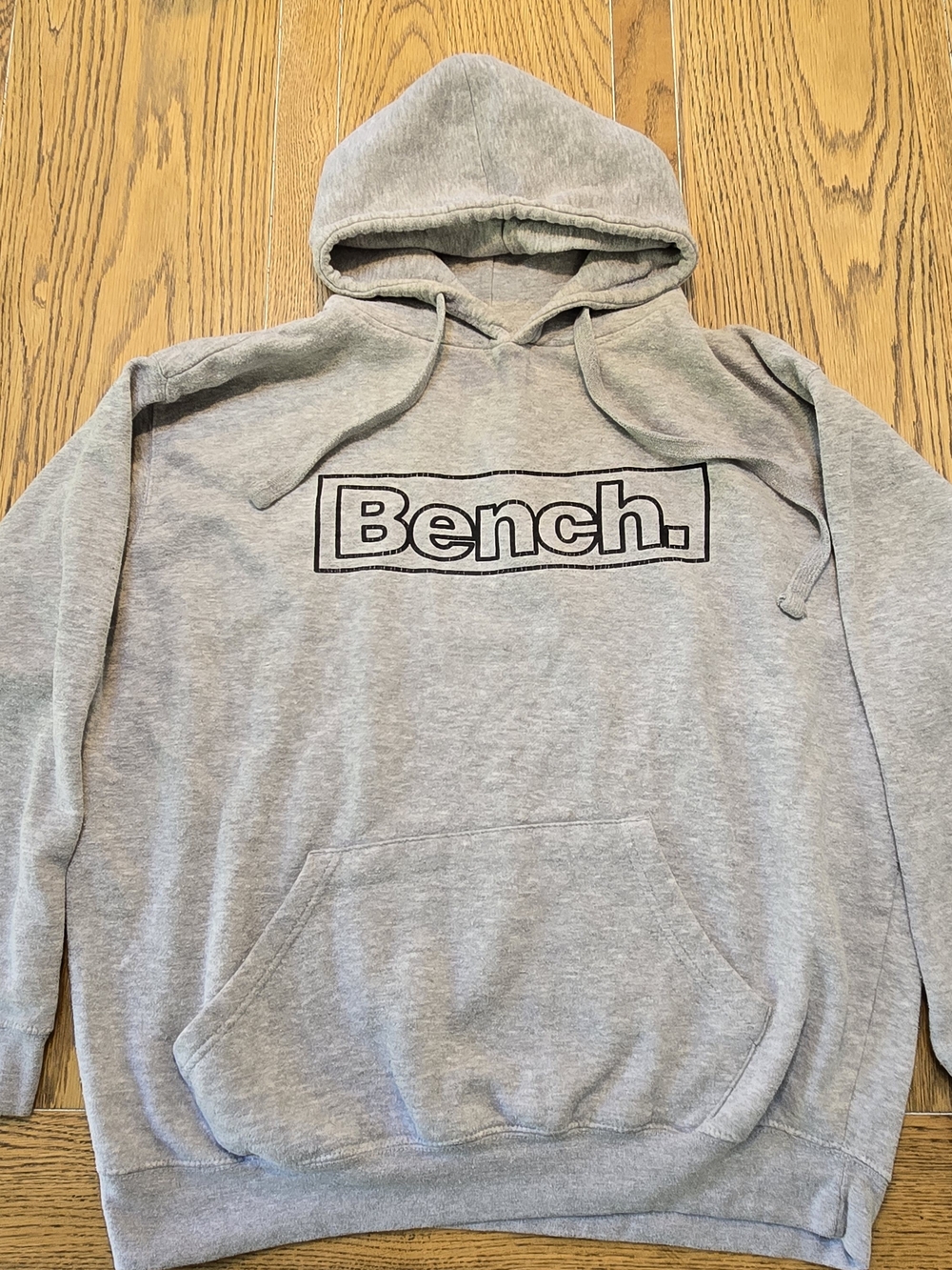 Bench Men's Gray Hoodie Sweatshirt